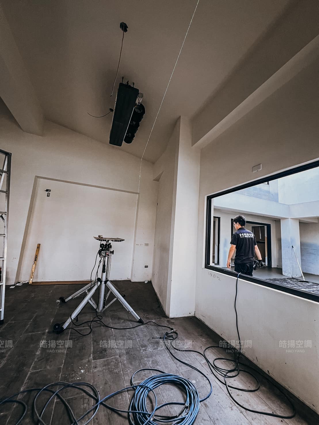 [皓揚空調案例]安裝吊隱式空調-未完待續的第4張圖片