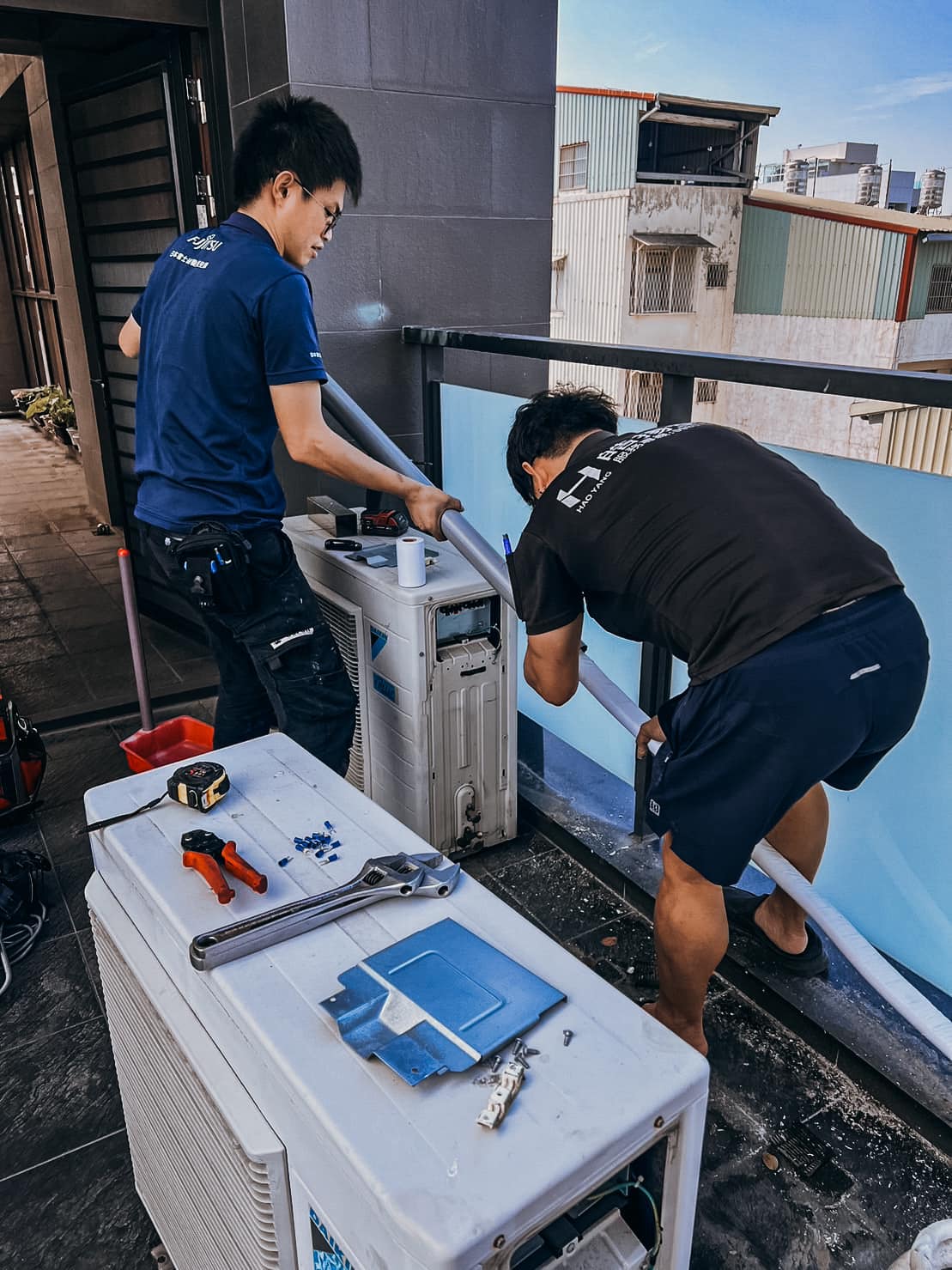 [皓揚空調案例]屏東市-管線美化小改款的第3張圖片