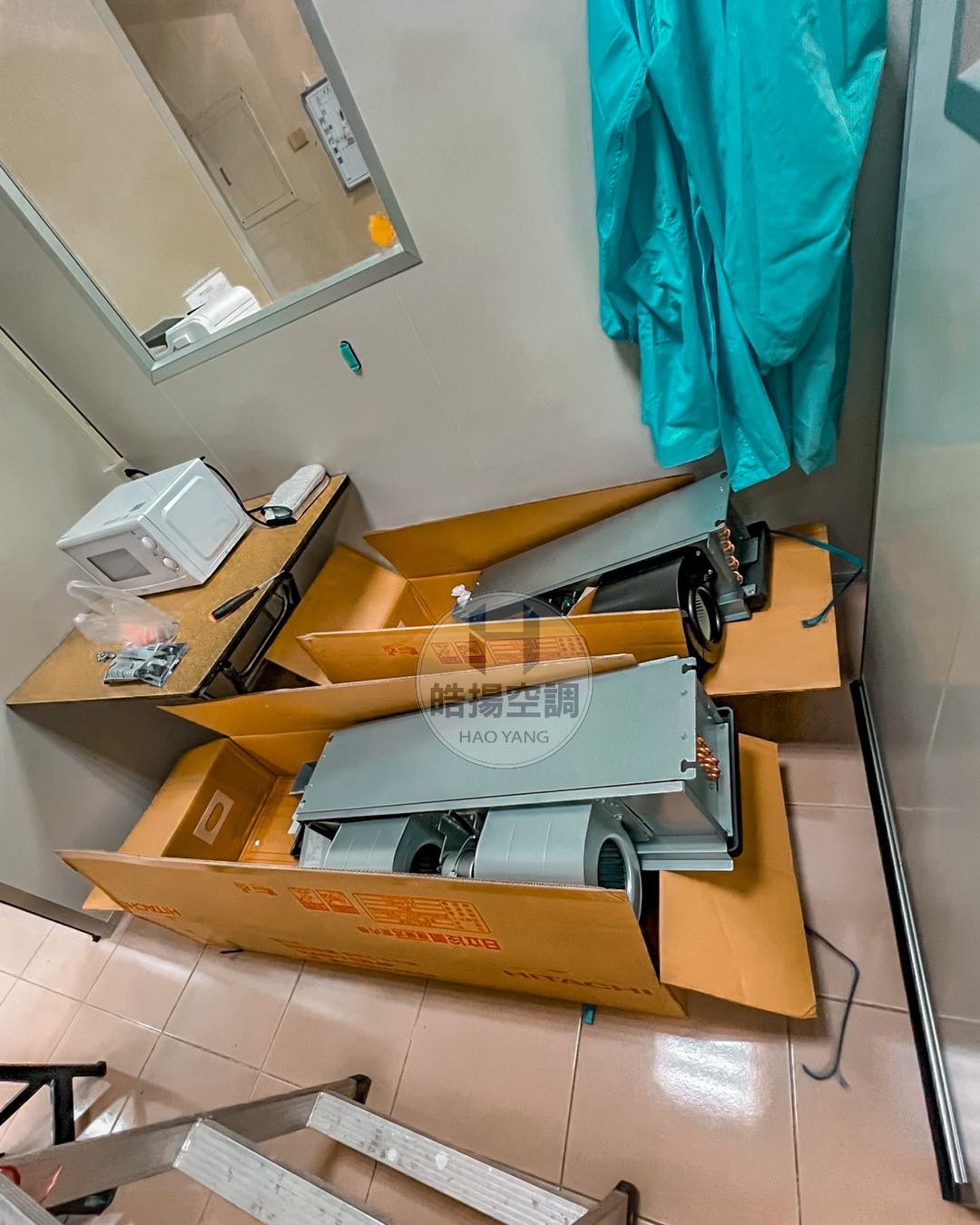 [皓揚空調案例]竹田向陽農業生技-安裝日立埋入新設備的第2張圖片