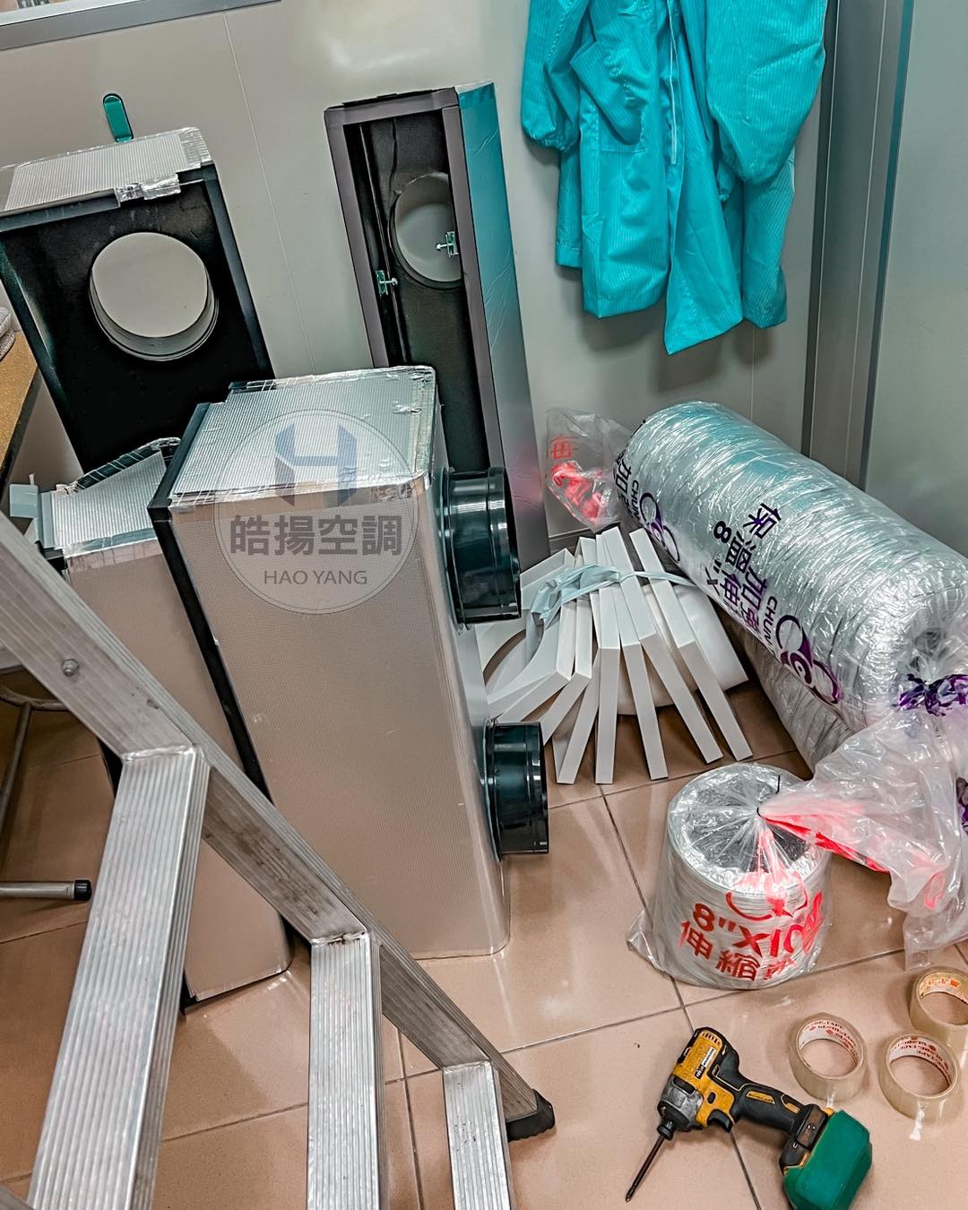 [皓揚空調案例]竹田向陽農業生技-安裝日立埋入新設備的第3張圖片